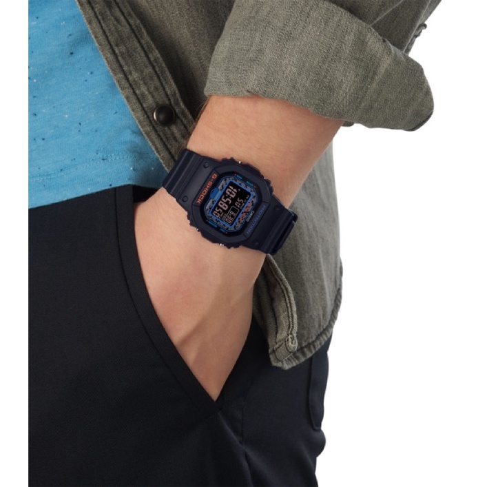 Đồng hồ nam Casio G-SHOCK GW-B5600CT-1 kết nối Bluetooth, chống va đập chính hãng