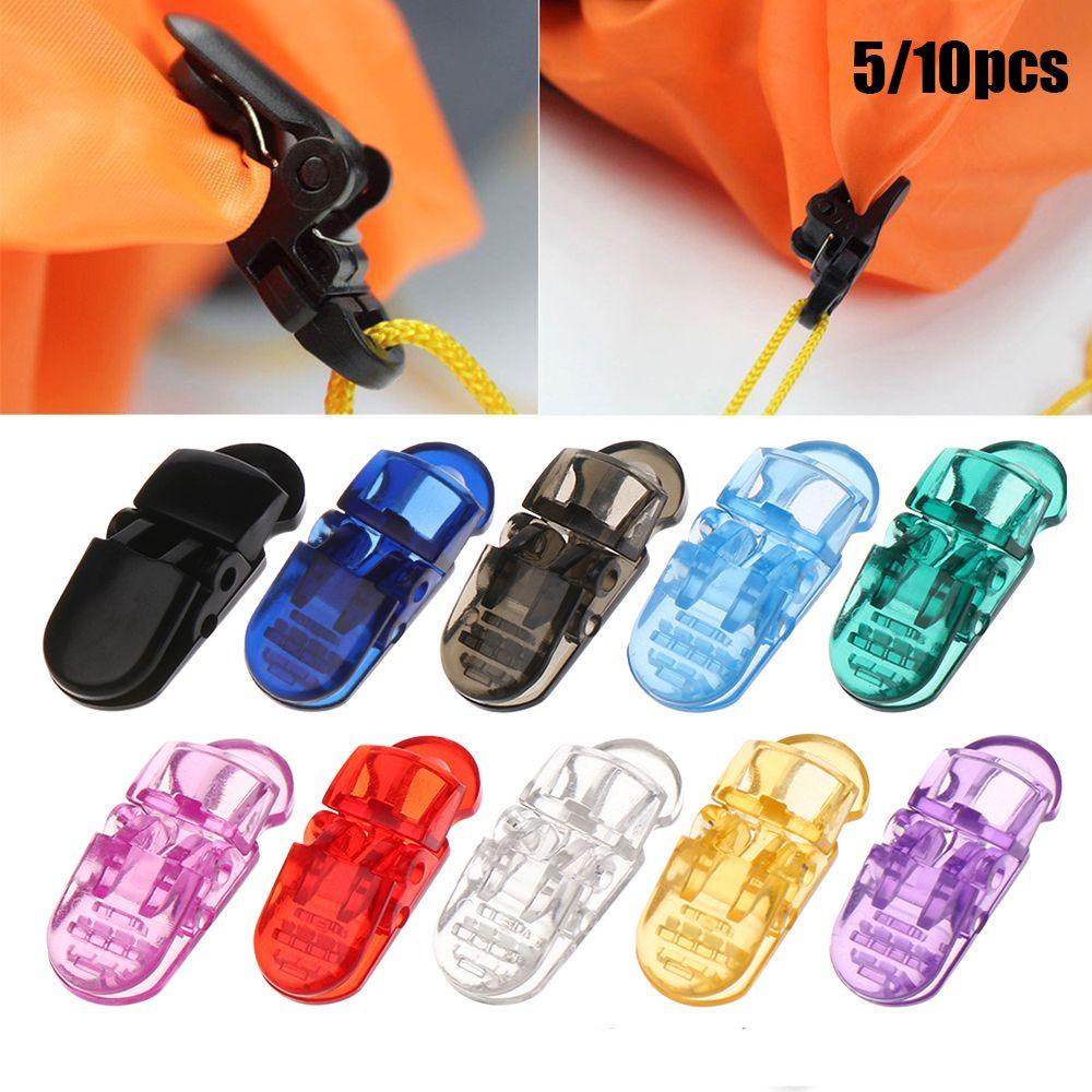 LET Set 5 / 10 Kẹp Nhựa Cố Định Lều Trại Giá Đỡ
