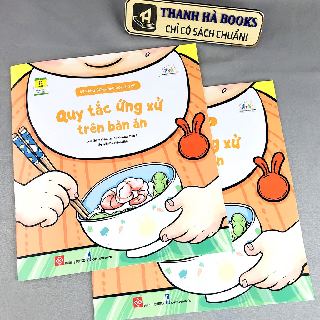 Sách - Kỹ Năng Sống Đầu Đời Cho Bé + Những Bài Học Đầu Tiên Của Bé (Lẻ tùy chọn)