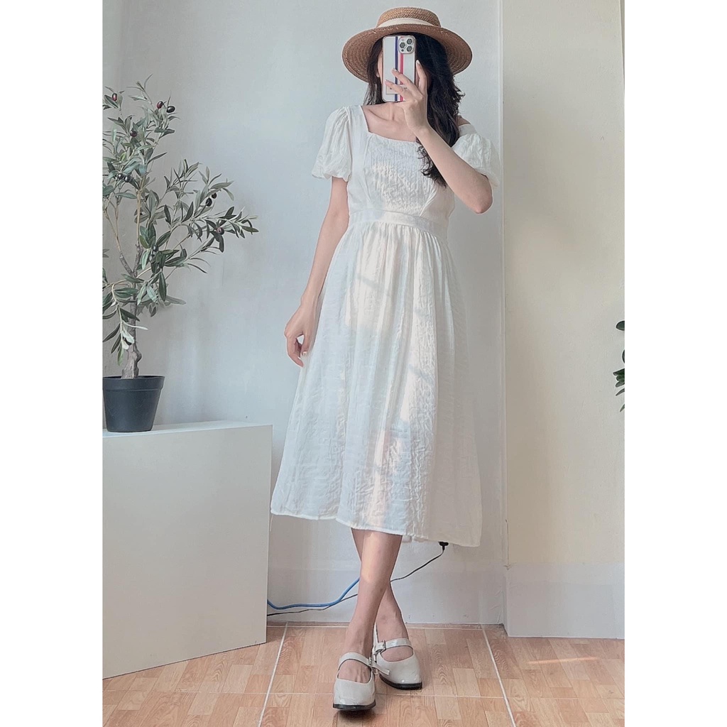 [NEW/ẢNH THẬT] ĐẦM VÁY ĐŨI BỒNG BỀNH ĐI BIỂN NHIỀU MÀU CỔ VUÔNG SIÊU XINH