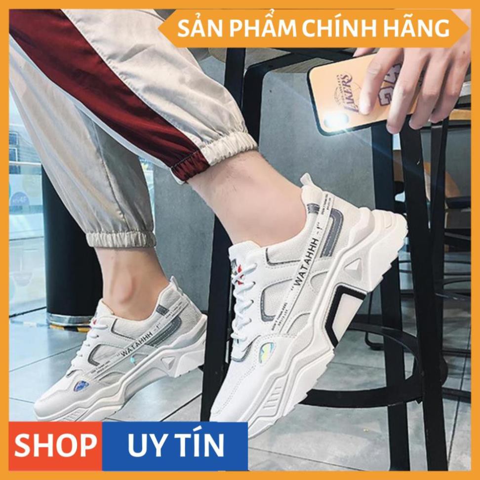 Giày Sneaker Nam [ FREESHIP ] Giày Thể Thao Nam phản quang tăng chiều cao - G39 | BigBuy360 - bigbuy360.vn