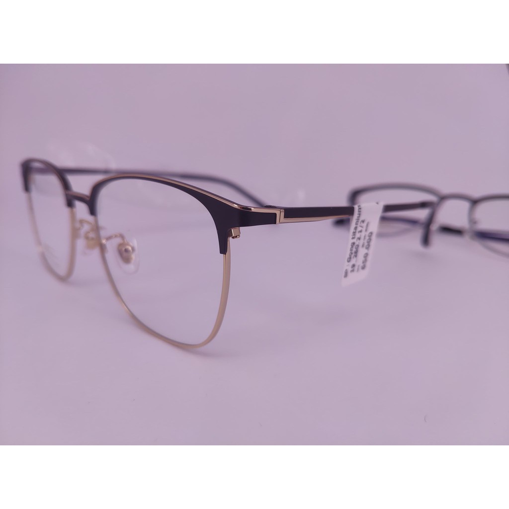 Gọng kính cận thời trang TITIANIUM IP nâu đen | BigBuy360 - bigbuy360.vn