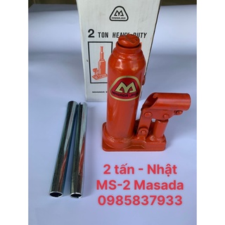 Kích thuỷ lực 2 tấn Masada Nhật MS-2 tại Máy cầm tay NTT dùng nâng hạ các thiết bị nặng dễ dàng hiệu quả an toàn