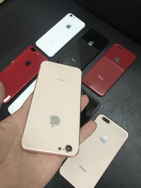 [Mã ELMS5 giảm 7% đơn 300K] Vỏ độ iphone 6 6s lên iphone 8 8plus kèm nút