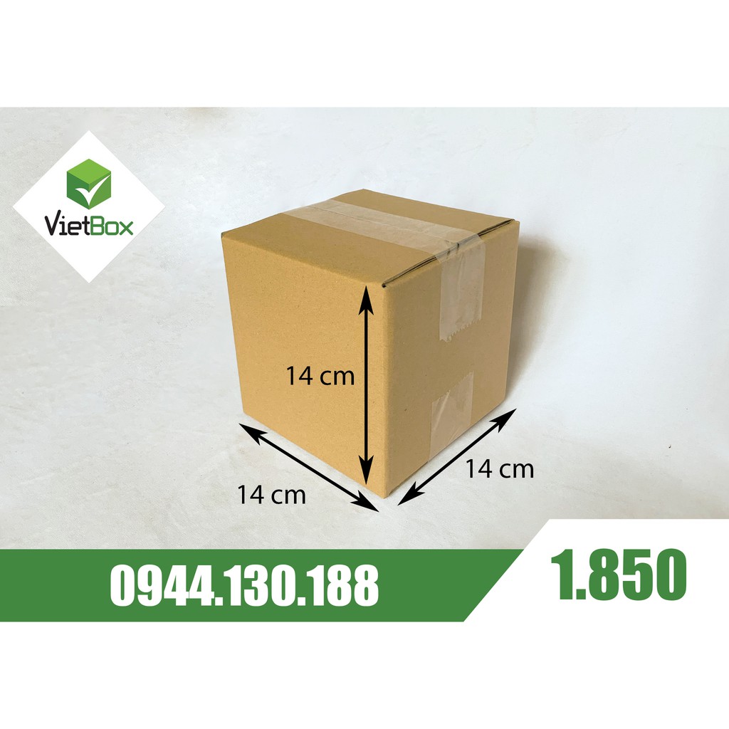 Combo 40 hộp carton 14x14x14