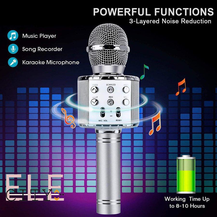 Ele} Micro Bluetooth-GIÁ CỰC RẺ - HÁT KARAOKE CỰC ĐÃ