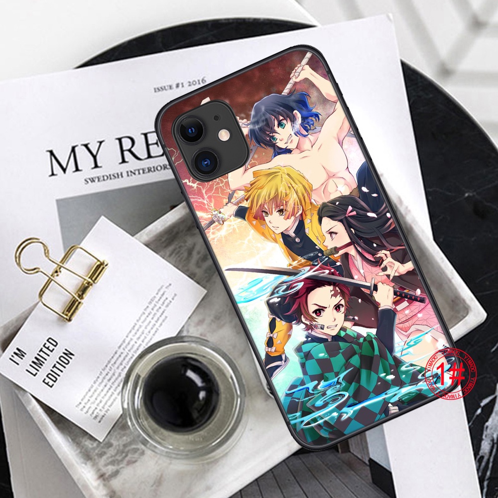 Ốp điện thoại TPU mềm 3GUY in hình Anime Demon Slayer cho Samsung A5 A6 2018 A7 A8 Plus 2018 A9 A01 EU A02 M02 A02S
