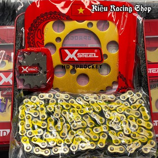Siêu rẻ nhông sên dĩa x1r chính hãng cho exciter150