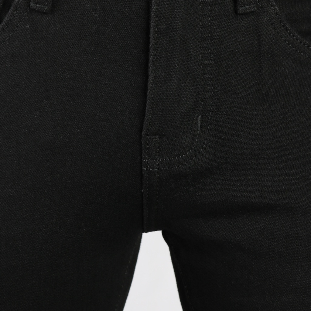 Quần Jean Nam Đen Trơn Cao Cấp Không Ra Màu Chất Bò Dày Co Giãn Tốt Dáng SlimFIt _DJ10001 | BigBuy360 - bigbuy360.vn