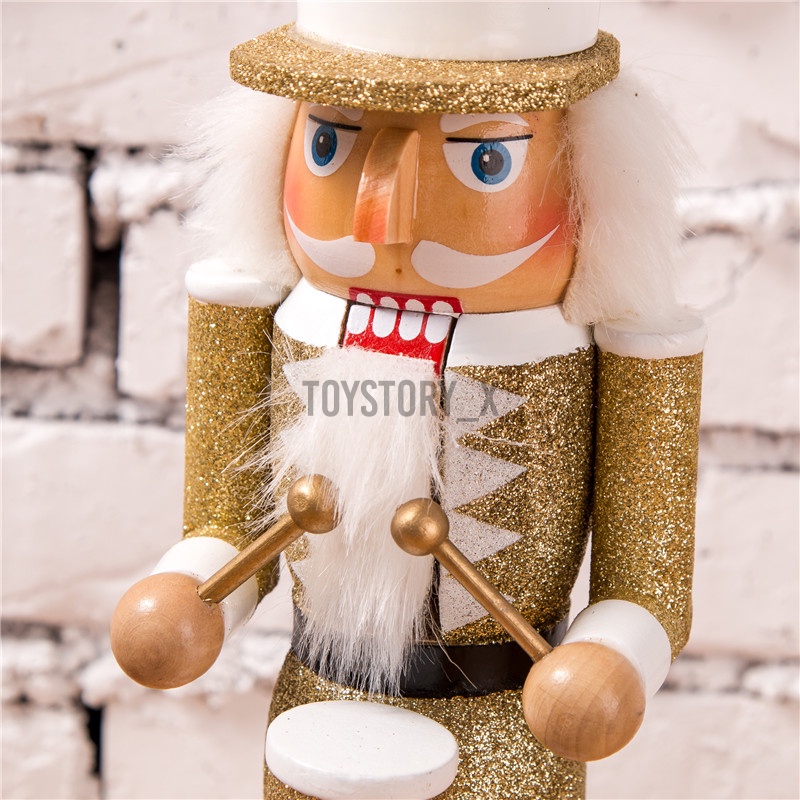 Búp Bê Gỗ Hình Chú Lính Nutcracker Phong Cách Vintage
