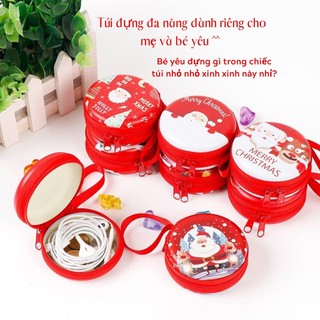 Túi quà Noel dành cho bé yêu, túi đựng đa năng, món quà nhỏ nhỏ xinh xinh tặng bé - chúc bé giáng sinh An Lành