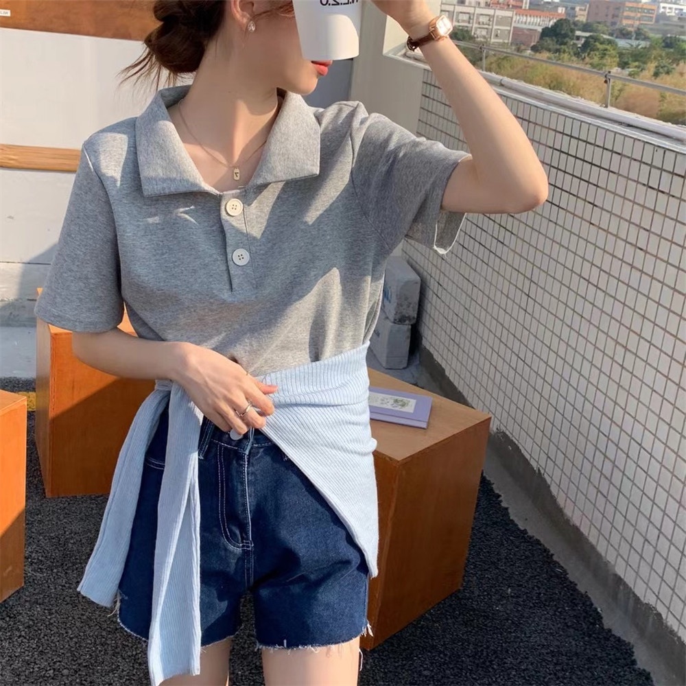 Áo polo tay ngắn phong cách cổ điển thời trang | BigBuy360 - bigbuy360.vn