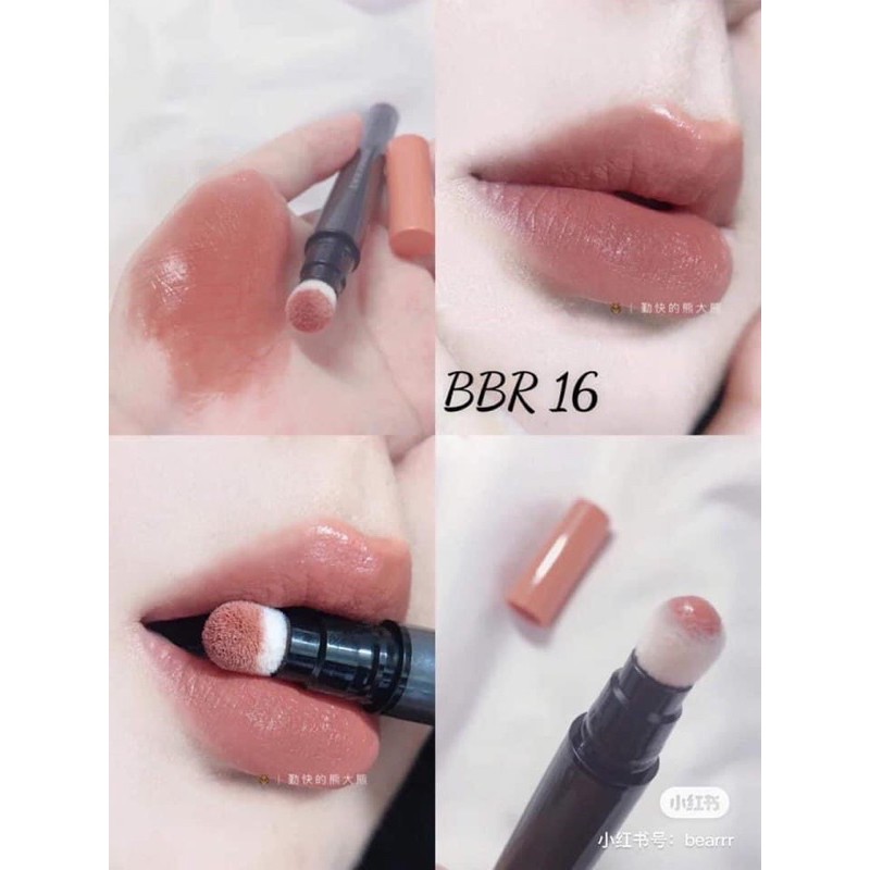 Son đầu chổi lông BUBERRY LIP VELVET CRUSH màu: 16 - 52 - 65