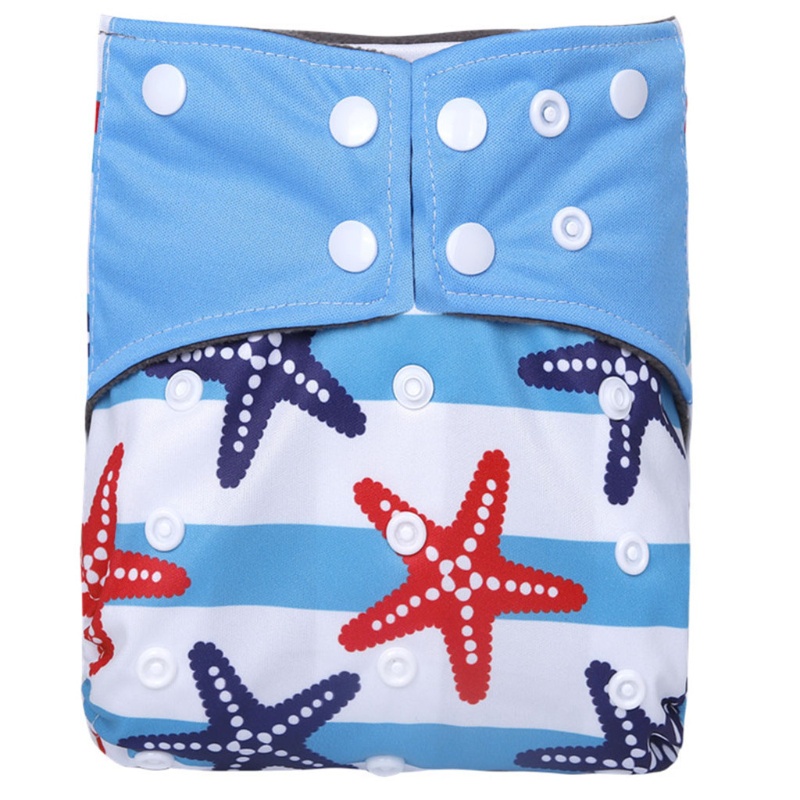 Tã Vải Than Tre Hoạt Tính Có Thể Giặt Sạch Và Tái Sử Dụng Dành Cho Trẻ Sơ Sinh 3-36 Tháng Tuổi