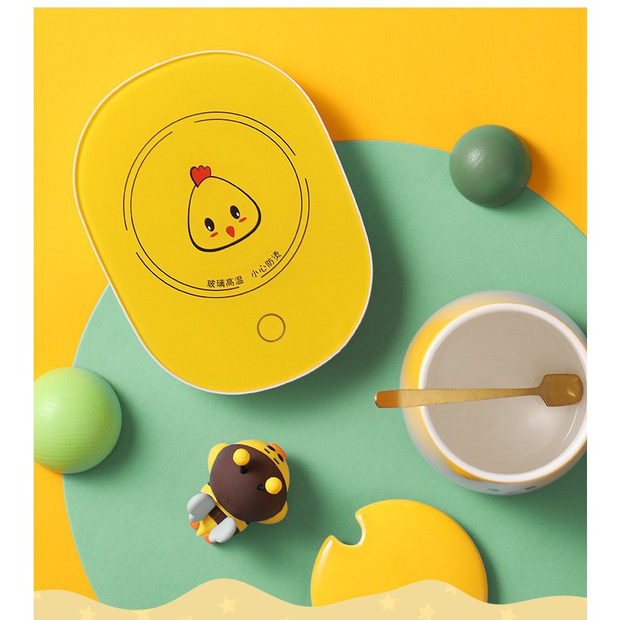 Bộ Đế ,cốc Hâm Nóng Siêu cute, Tiện lợi ,Giữ Nhiệt Đồ Uống Thức Ăn 55 độ | BigBuy360 - bigbuy360.vn