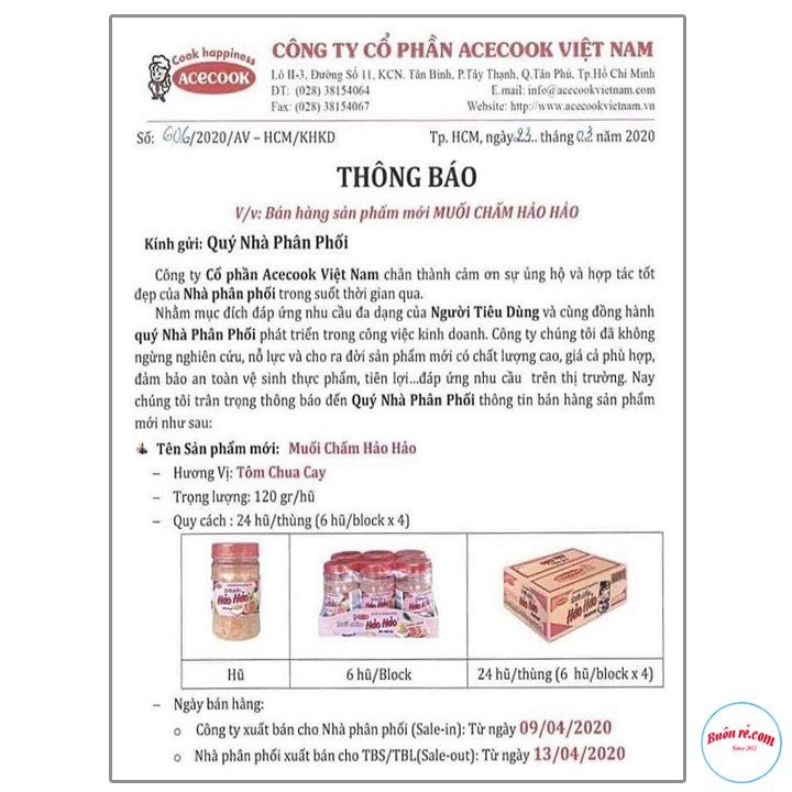 Muối Hảo hảo chấm hoa quả, thức ăn chính hãng - Muối chấm hảo hảo chua cay 00006 - 01291 Nongsansachathai