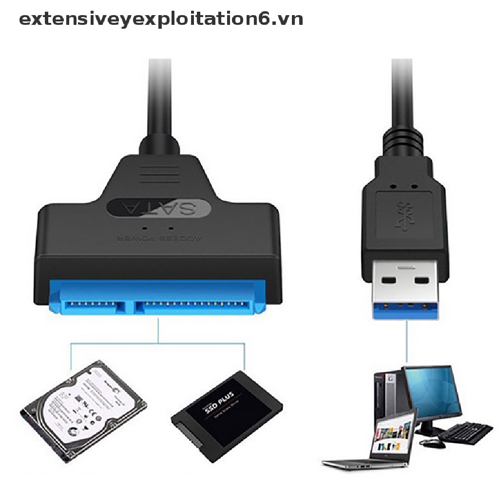 Bộ chuyển đổi USB 3.0 sang SATA 2.5" cho ổ cứng ngoài SSD HDD