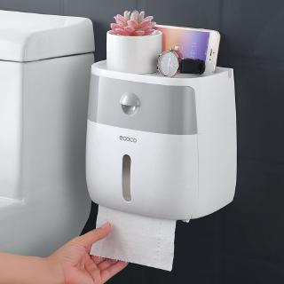 Hộp đựng khăn giấy 2 tầng đa dụng cho nhà vệ sinh