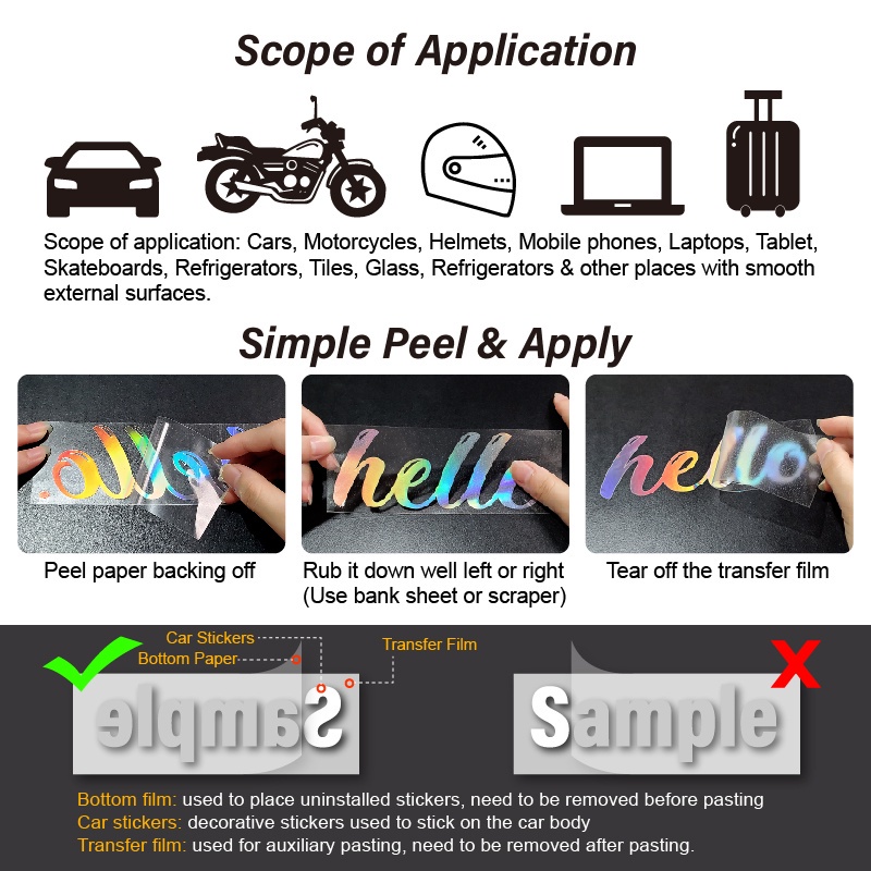 Miếng Dán Trang Trí Xe Hơi Hình Chó Sói Phản Quang Độc Đáo