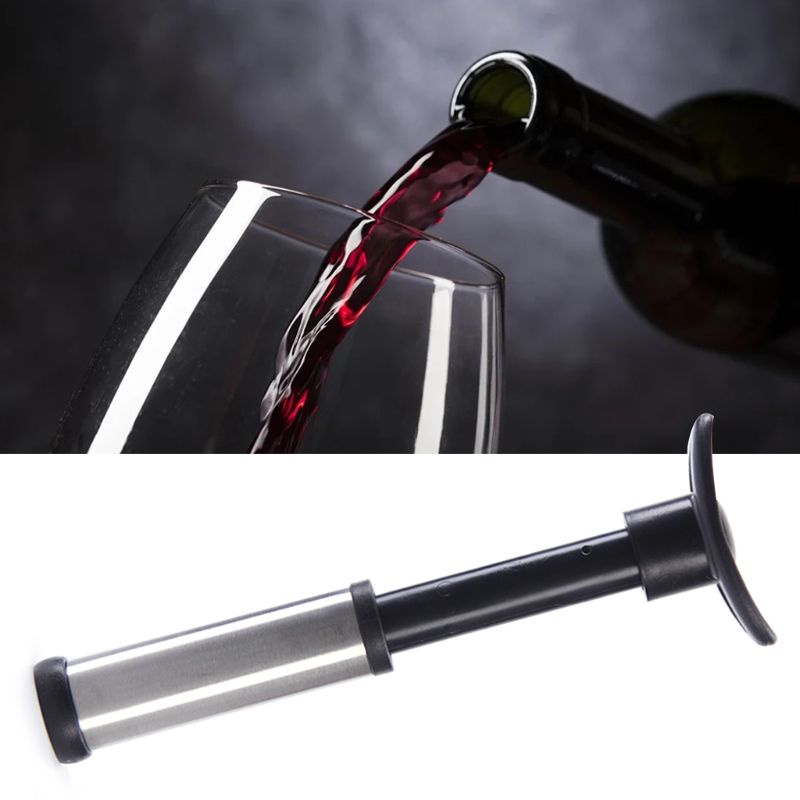 ✿ Nút Chặn Chai Rượu Hút Chân Không Giúp Tiết Kiệm Không Gian Tiện Dụng