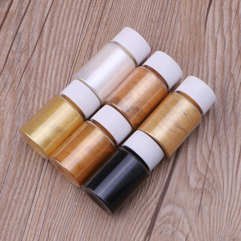 Khuôn Làm Bột Màu Cầu Vồng Ma Thuật Bằng Nhựa Resin