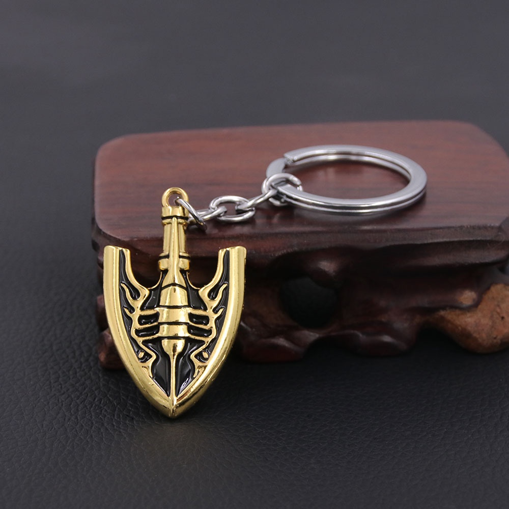 Móc Khóa Hình Mũi Tên Màu Vàng Kim Phong Cách Jojo 'S Bizarre Adventure