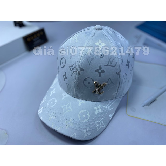 Nón kết vải gấm vlll mạc sắt đính đá thời trang nữ - Mũ kết lưỡi trai cá tính