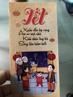 Combo 10 bao lì xì mẫu mới 2020