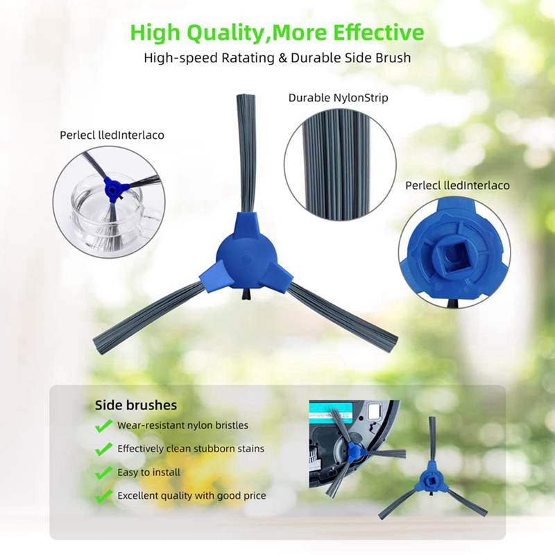 Các bộ phận thay thế cho Eufy Robovac 11S , 12,1 15T , 15C , 25C , 30, 30C , 35C Máy hút rô bốt thảm mỏng