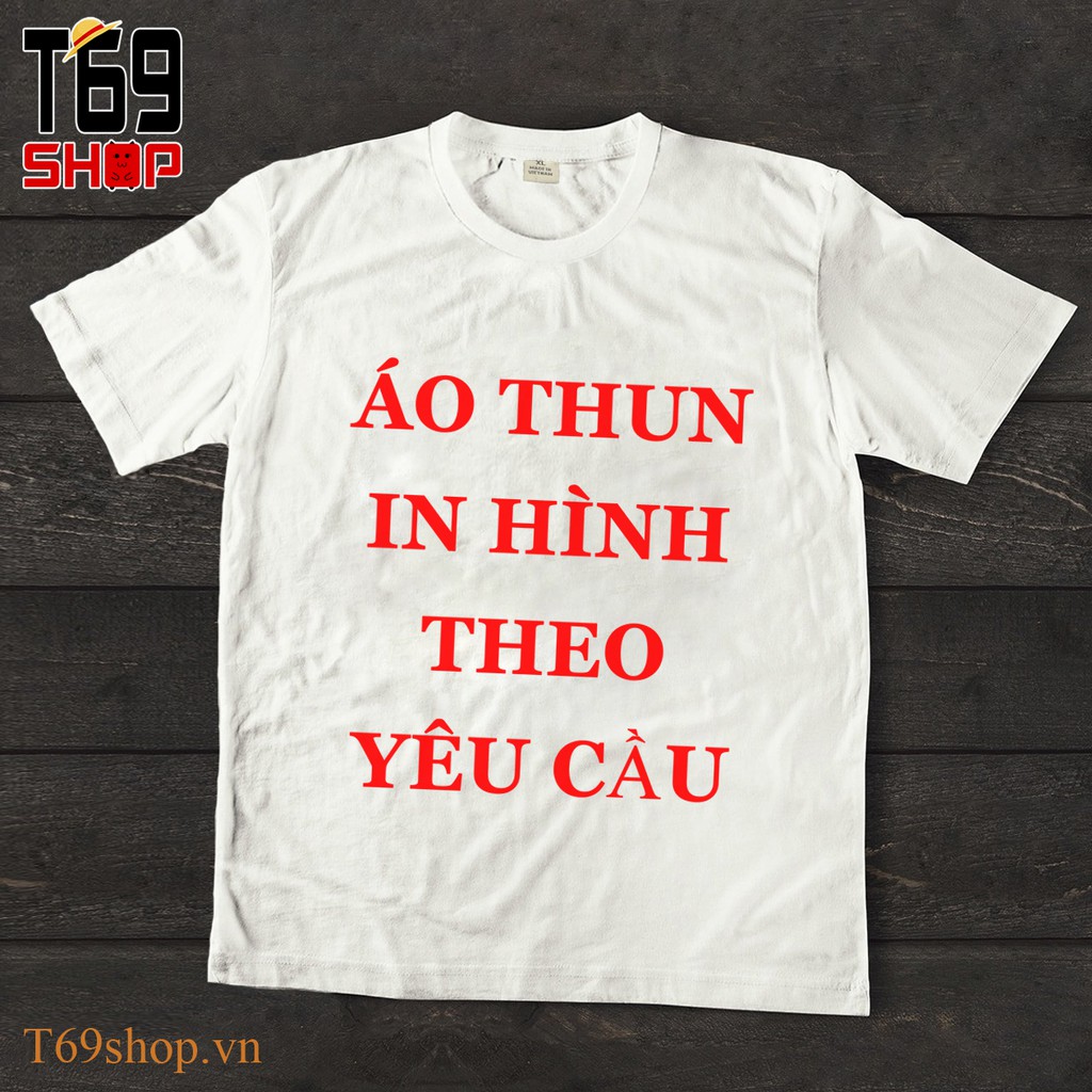 Áo thun Anime, Game in hình theo yêu cầu