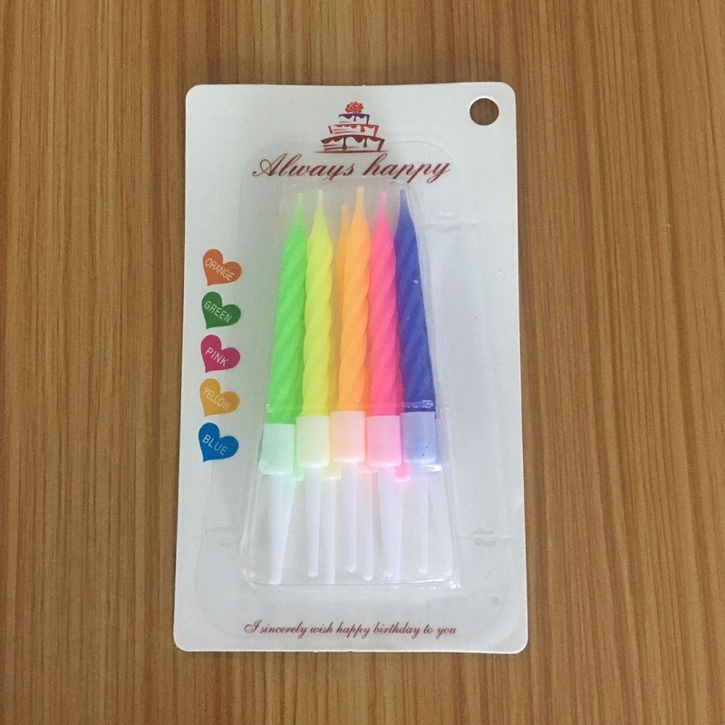 Bộ dao dĩa và nến cho bánh sinh nhật