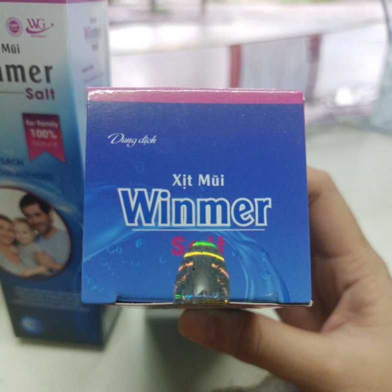 [Chính hãng] Xịt mũi Winmer salt Chai 70ml [Chính hãng] - Làm sạch mũi sử dụng cho trẻ từ 3 tháng tuổi và người lớn