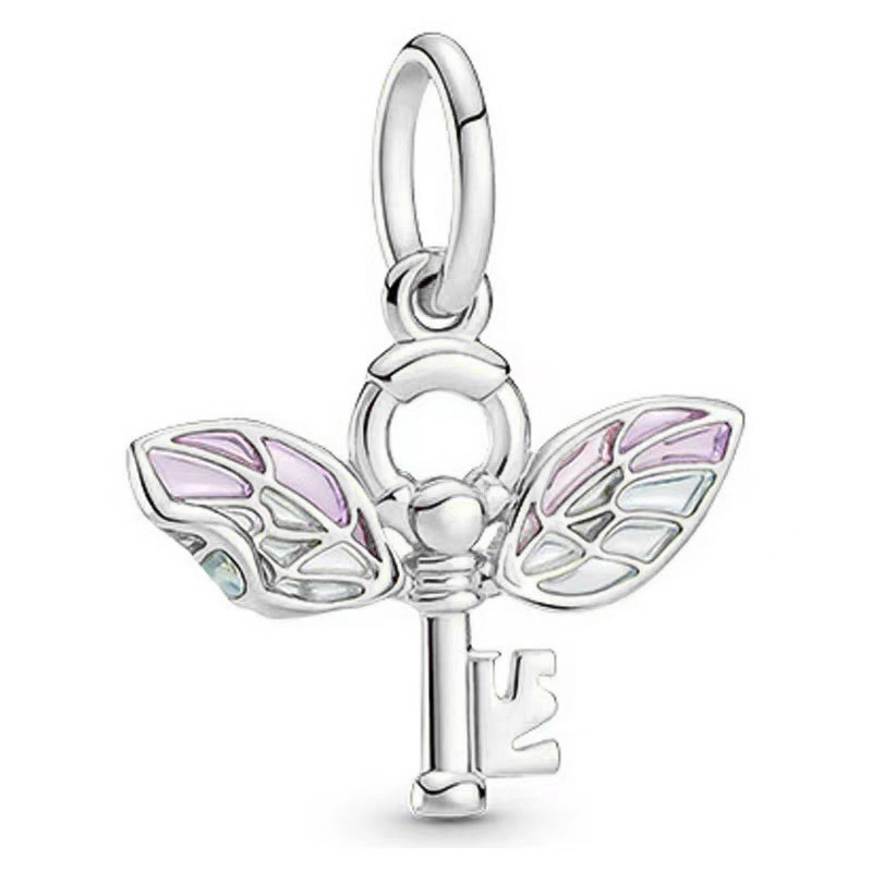 Dinglly round dream catcher sailing beads silver color stars meteor thứ 18 chúc mừng sinh nhật charm diy bracelet handmade accessory