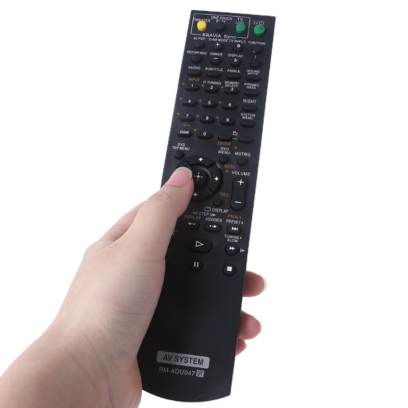 Điều Khiển Từ Xa Màu Đen Trọng Lượng Nhẹ Cho Thiết Bị Âm Thanh RM ADU047 Davdz660