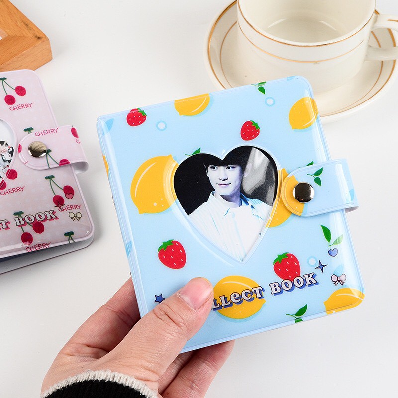 Mini binder Hàn - 3inch 3 còng - dùng để sưu tầm và đựng photocards, ảnh polaroid