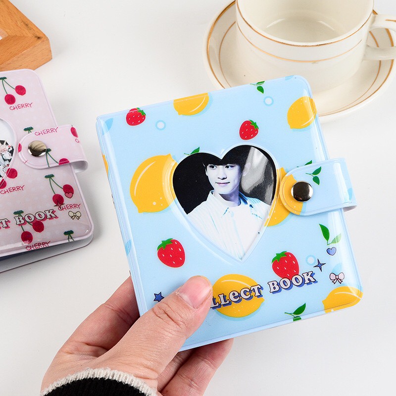 Mini binder Hàn - 3inch 3 còng - dùng để sưu tầm và đựng photocards, ảnh polaroid
