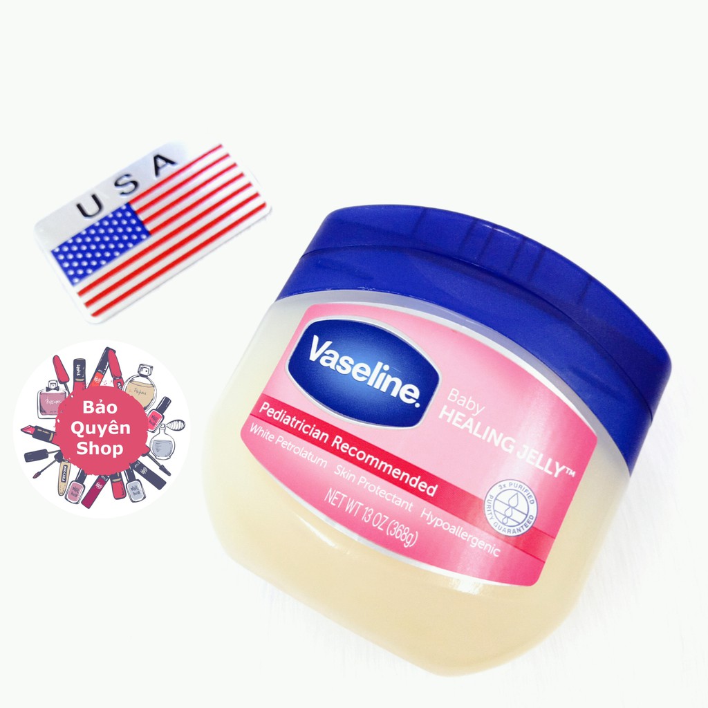 Kem chống hăm & thay tã cho em bé Vaseline Baby Healing Jelly 368g