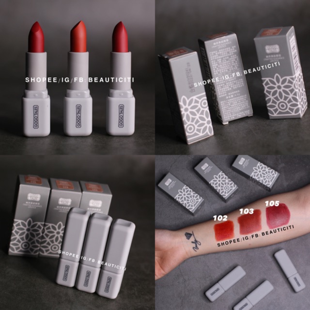 SON LÌ THỎI GOGOTALES XÁM ELEGANCE