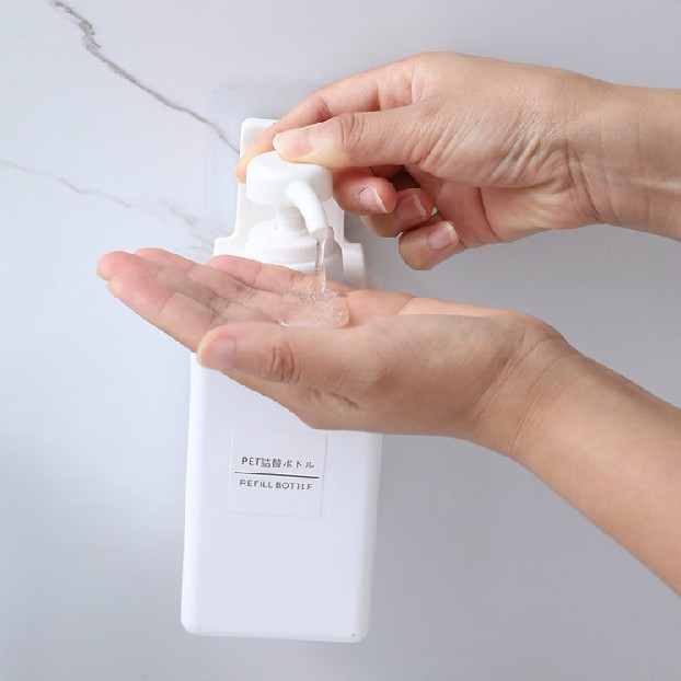 Móc treo dầu gội đầu , móc treo chai sữa tắm dán tường nhà tắm siêu chắc 88100 SHIPNHANH88