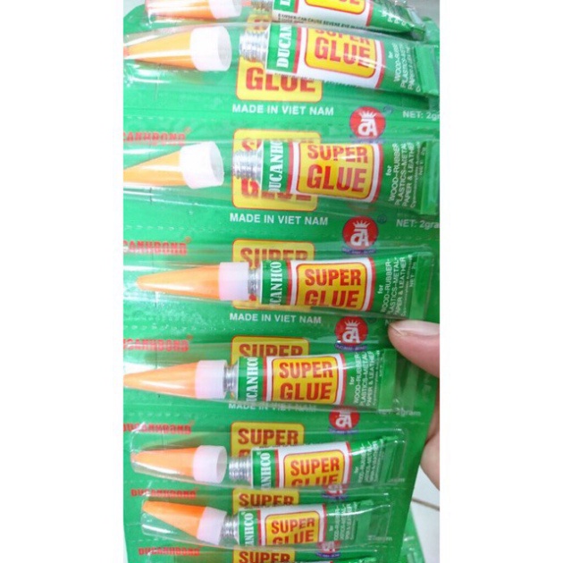 Keo dán dép, keo dán đa năng super glue siêu dính