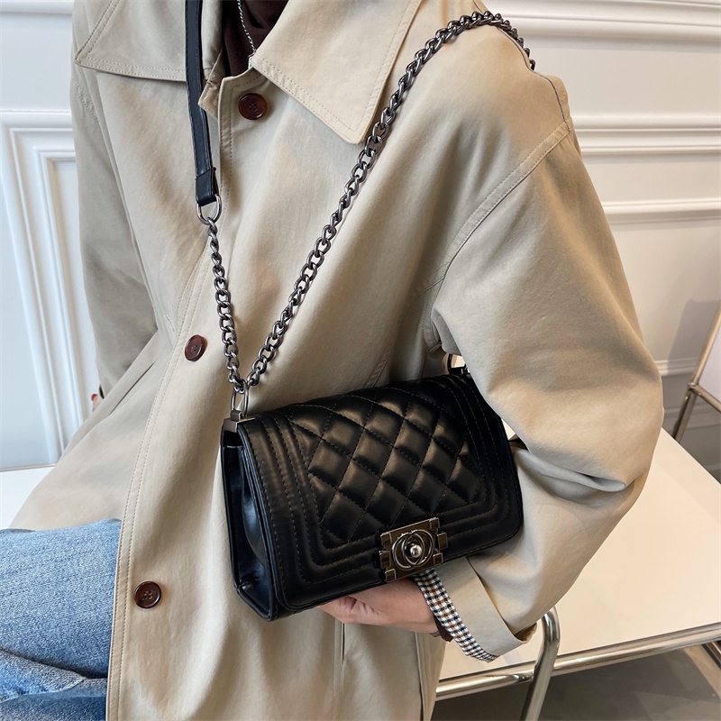 Túi Xách Nữ Túi Đeo Chéo Màu Đen Thời Trang Hàn Quốc Cho Nữ-77