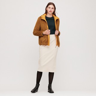 Áo lông cừu hai mặt uniqlo nhật dành cho nữ