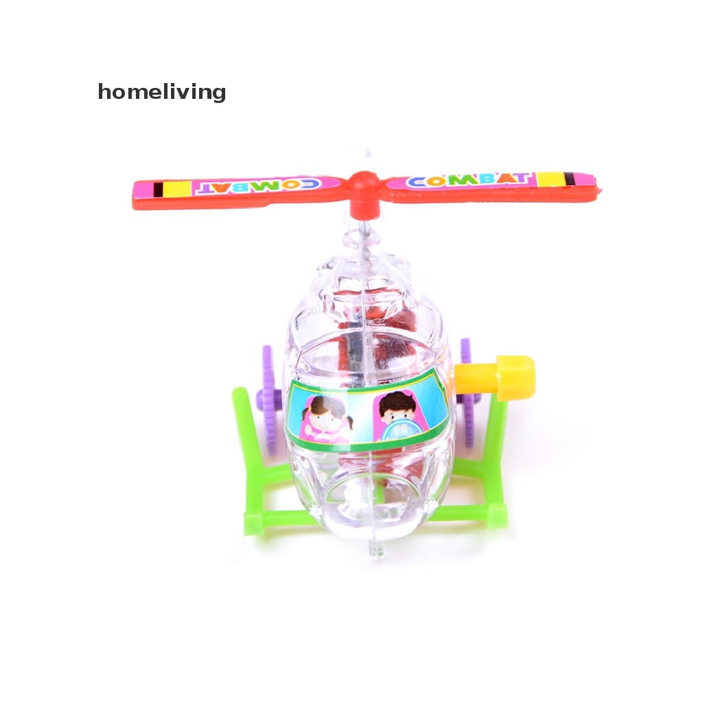 2 Máy Bay Đồ Chơi Mini Lên Dây Cót Trong Suốt