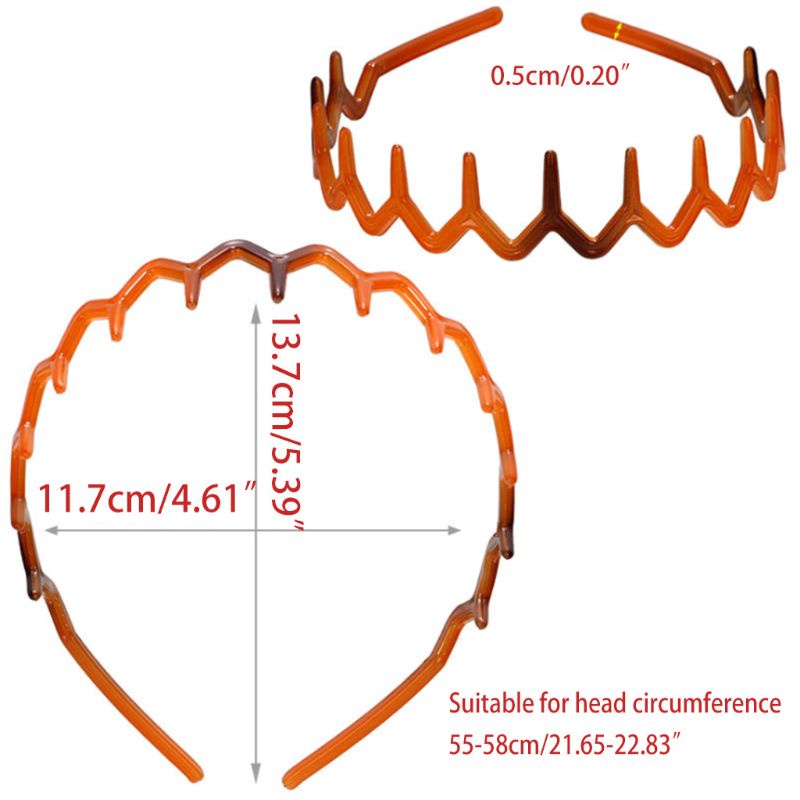 Lược Chải Tóc Răng Cá Mập Bằng Nhựa Chống Trượt Tạo Kiểu Tóc DIY Cho Nữ