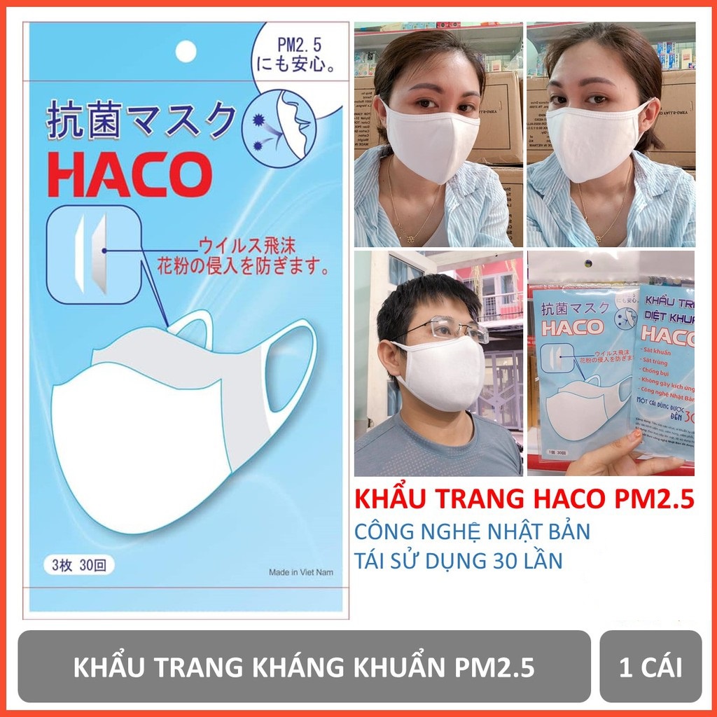 [ Hàng tặng Không Bán ] Khẩu trang vải có hình thật, kháng khuẩn, chống bụi mịn