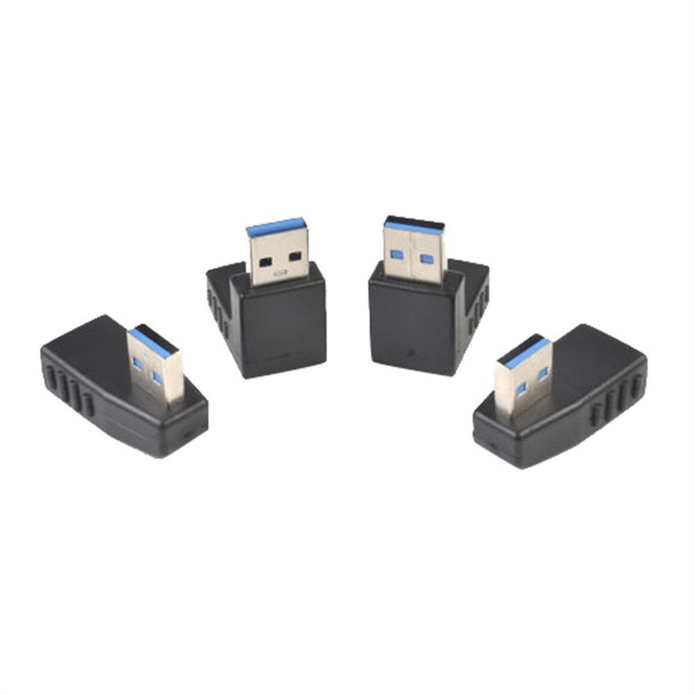 Set 4 Đầu Nối Cáp Dữ Liệu 90 Độ | BigBuy360 - bigbuy360.vn