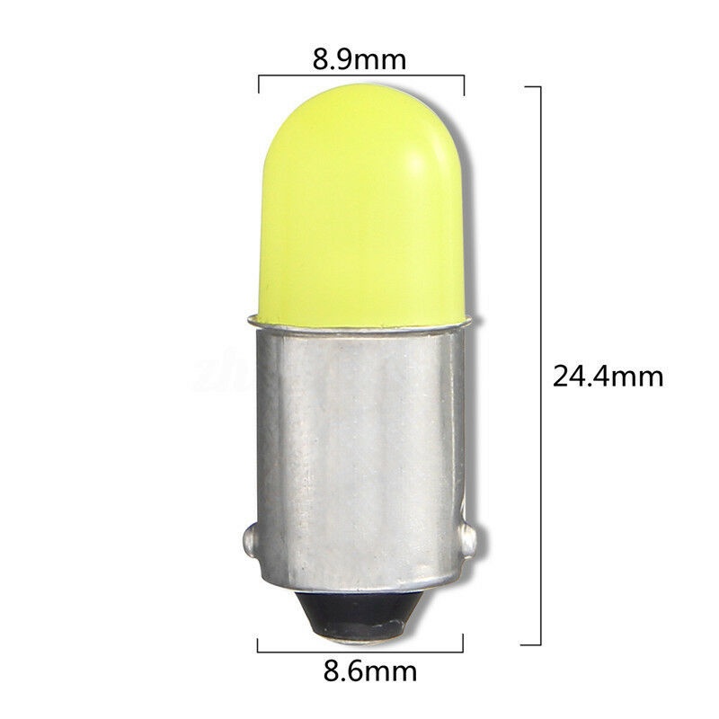 2 Bóng Đèn LED Tín Hiệu Xi Nhan 1156 BA9S P21W COB 12V Cho Xe Hơi