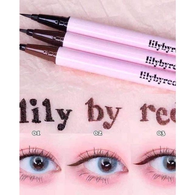 Bút Kẻ Mắt Nước Lilybyred Am9 To Pm9 Survial Pen Liner Nâu - Đen