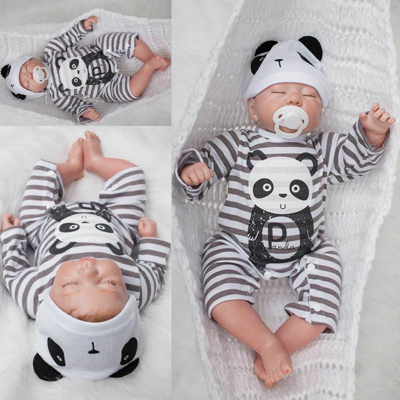 Đồ chơi búp bê Bebe bằng silicon mềm dùng làm quà tặng cho bé