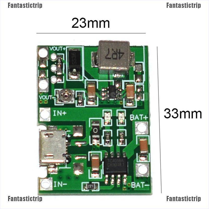 Module sạc pin Lithium 3.7V cổng USB tăng áp 4.2V lên 5V 9V 12V 24V